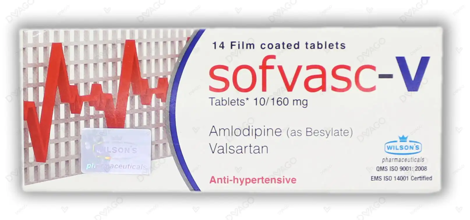 Sofvasc -v Tablets 10-160mg